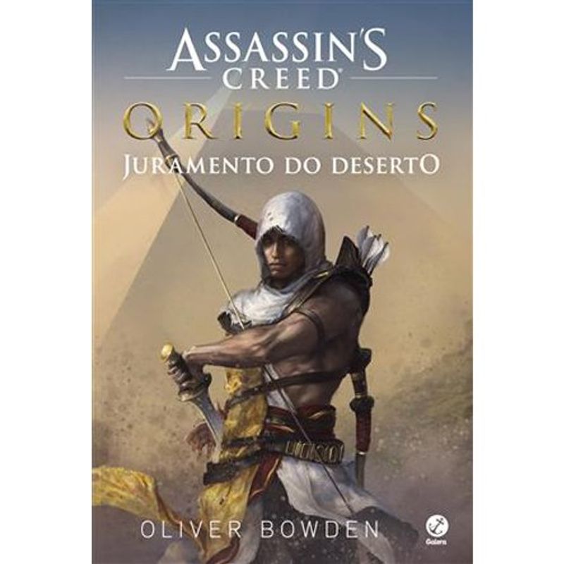 livro assassin s creed origins: juramento do deserto galera (mp)