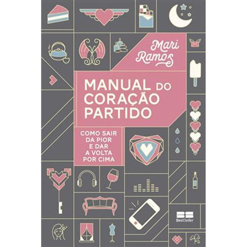 livro manual do coração partido best seller (mp)