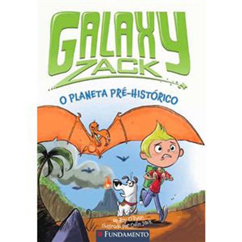 livro galaxy zack o planeta pre histórico fundamento (mp)
