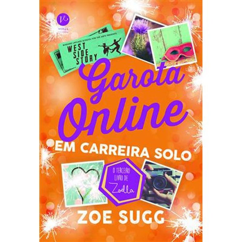 livro garota online em carreira solo (vol.3 garota online) verus editora (mp)