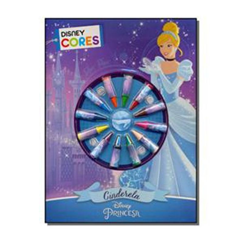 livro disney cores cinderela dcl (mp)
