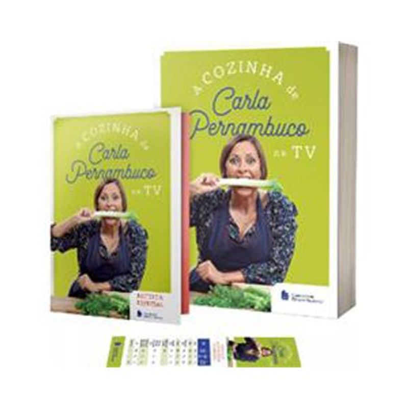 livro box a cozinha de carla pernambuco na tv kit receita especial ( mp) companhia editora nacional