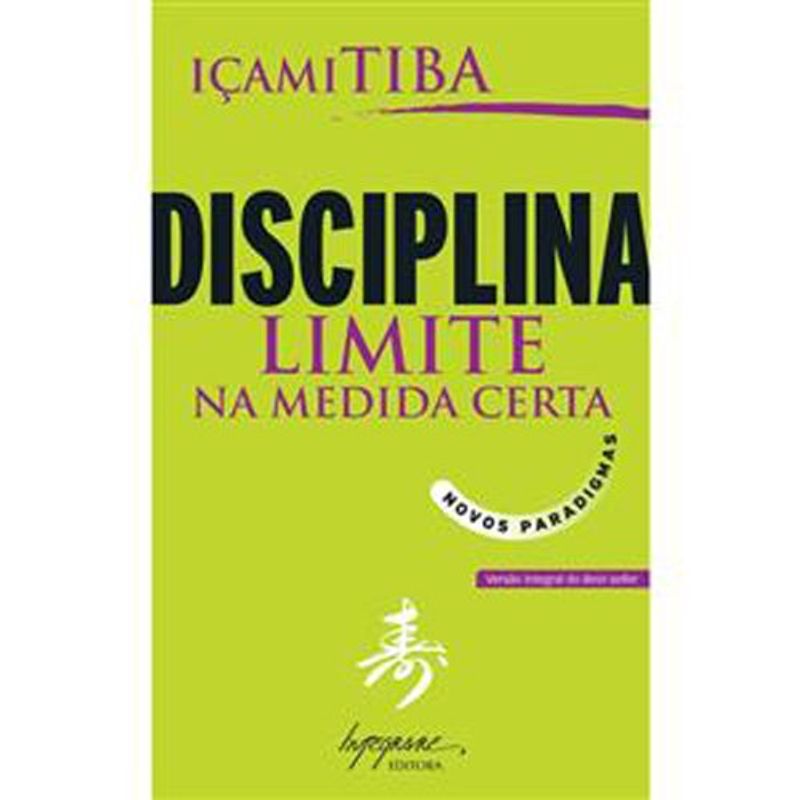 livro disciplina limite na medida certa integrare editora (mp)