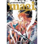 livro magi: o labirinto da magia vol. 28 jbc (mp)