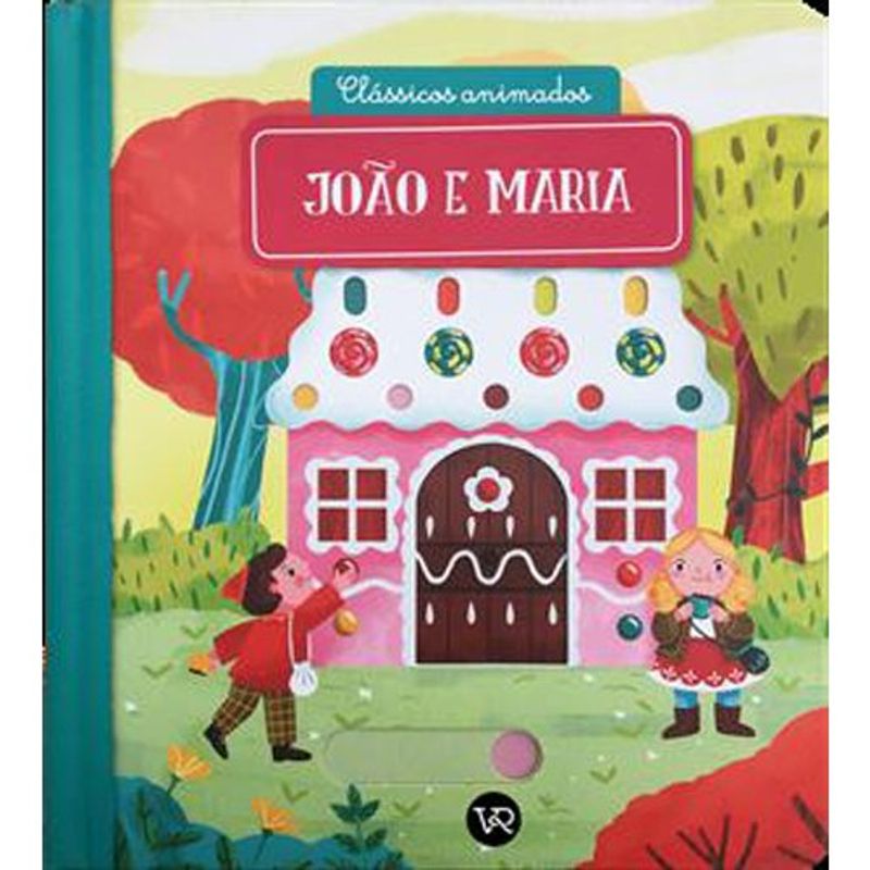 livro clássicos animados: joão e maria (nova edição) vergara (mp)