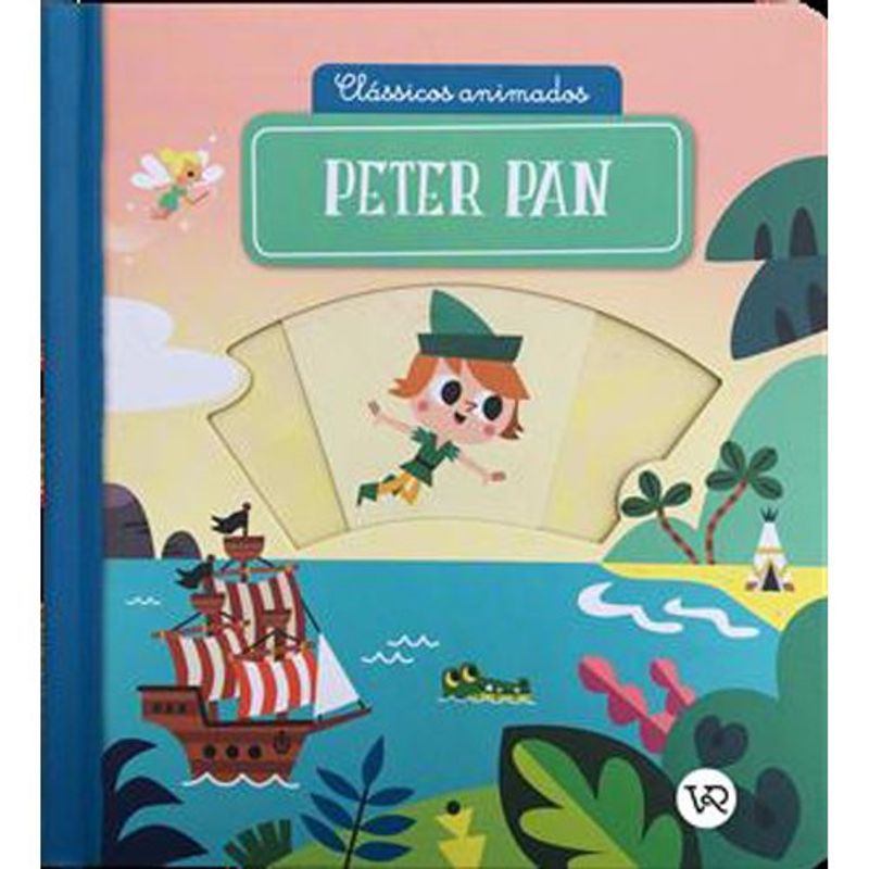livro clássicos animados peter pan (nova edição) vergara (mp)
