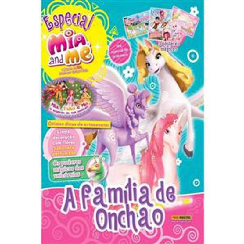 livro mia and me vol 01 a família de onchao panini books (mp)