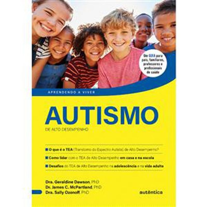 livro autismo de alto desempenho autêntica (mp)