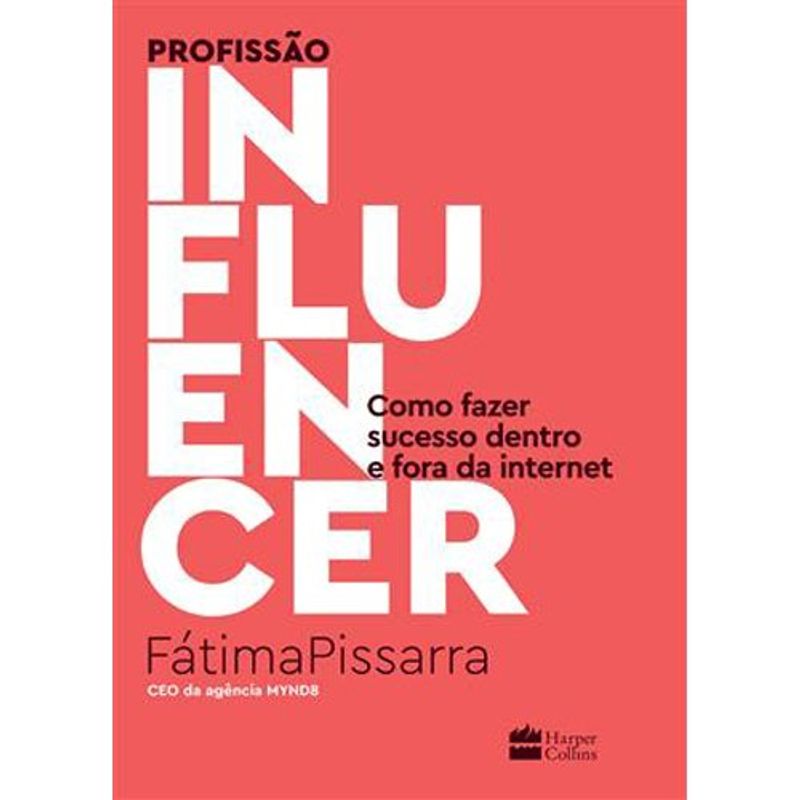 livro profissão influencer harpercollins (mp)