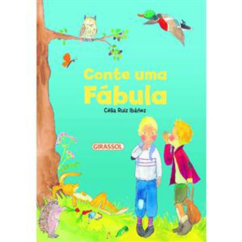 livro conte uma fábula girassol brasil (mp)
