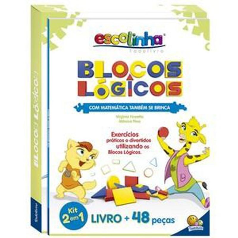 livro com matemática também se brinca:blocos lógicos(escolinha t) todolivro (mp)