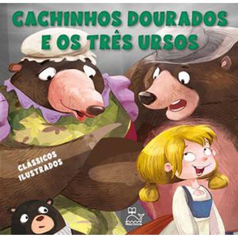 livro cachinhos dourados e os três ursos faro editorial (mp)