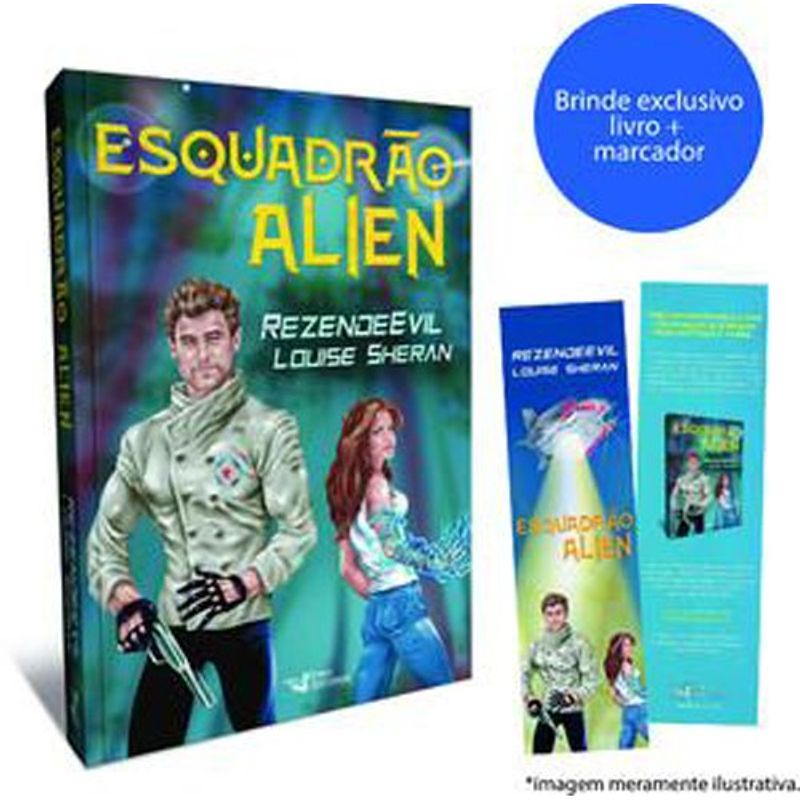 livro esquadrão alien (inclui brinde) faro editorial (mp)