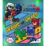 livro pj masks heróis vs vilões ciranda cultural (mp)