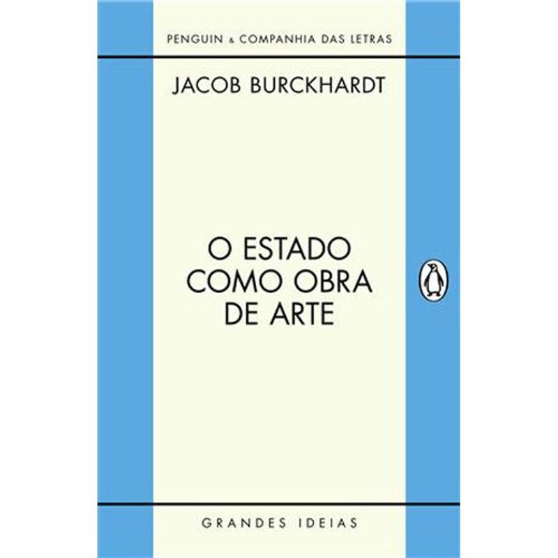 livro o estado como obra de arte penguin-companhia (mp)
