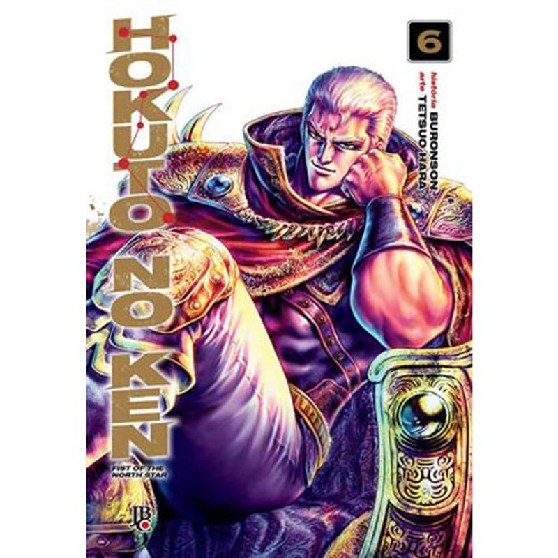 livro hokuto no ken fist of the north star vol.06 jbc (mp)
