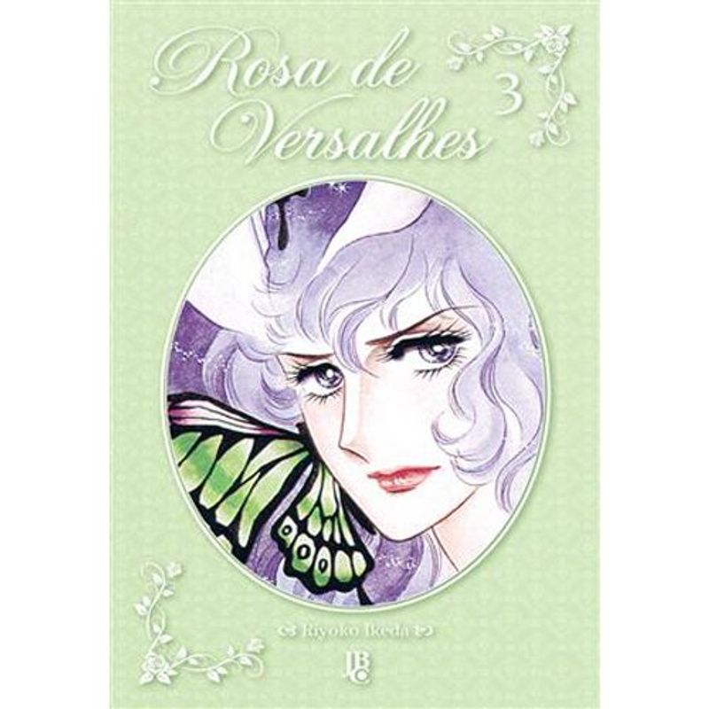 livro rosa de versalhes vol. 3 jbc (mp)