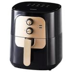 fritadeira elétrica air fryer gaabor 5l vintage dourado 2029 (mp)