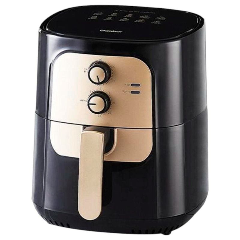 fritadeira elétrica air fryer gaabor 5l vintage dourado 2029 (mp)