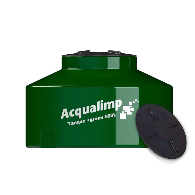 tanque acqualimp +green de polietileno 500l (mp)
