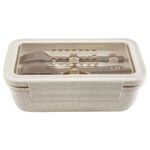 marmita hermética lyor com talher de bambu 20,5x12,5x7,5cm (mp)
