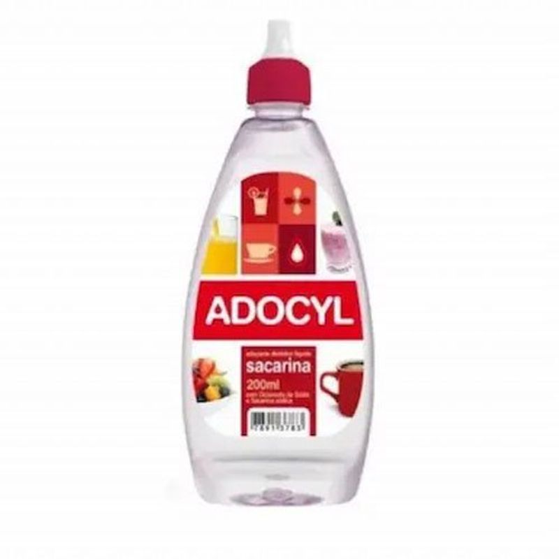 adoçante líquido dietético 200ml adocyl