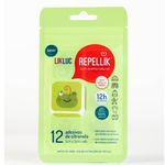 adesivos aroma de citronela repellik 12 unidades likluc