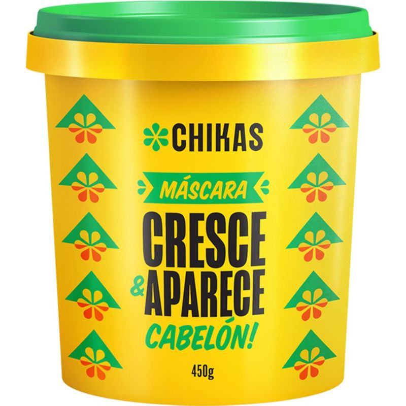 máscara cresce e aparece 450g chikas