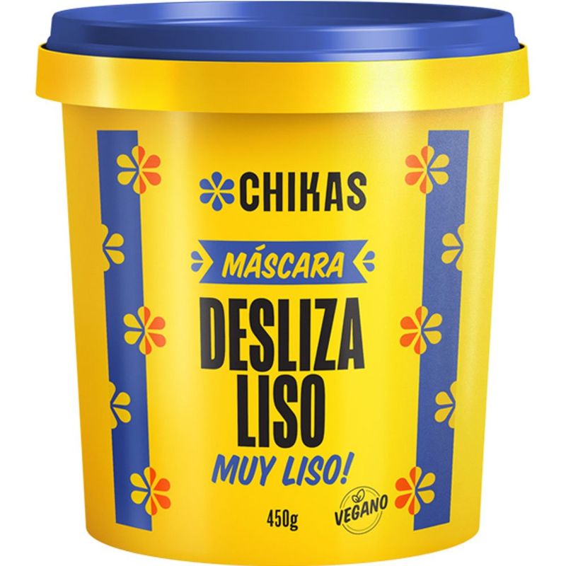 máscara desliza liso 450g chikas