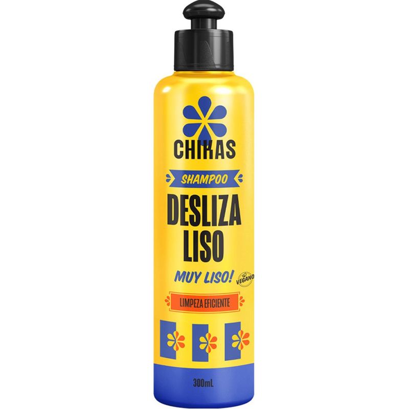 shampoo desliza liso 300ml chikas