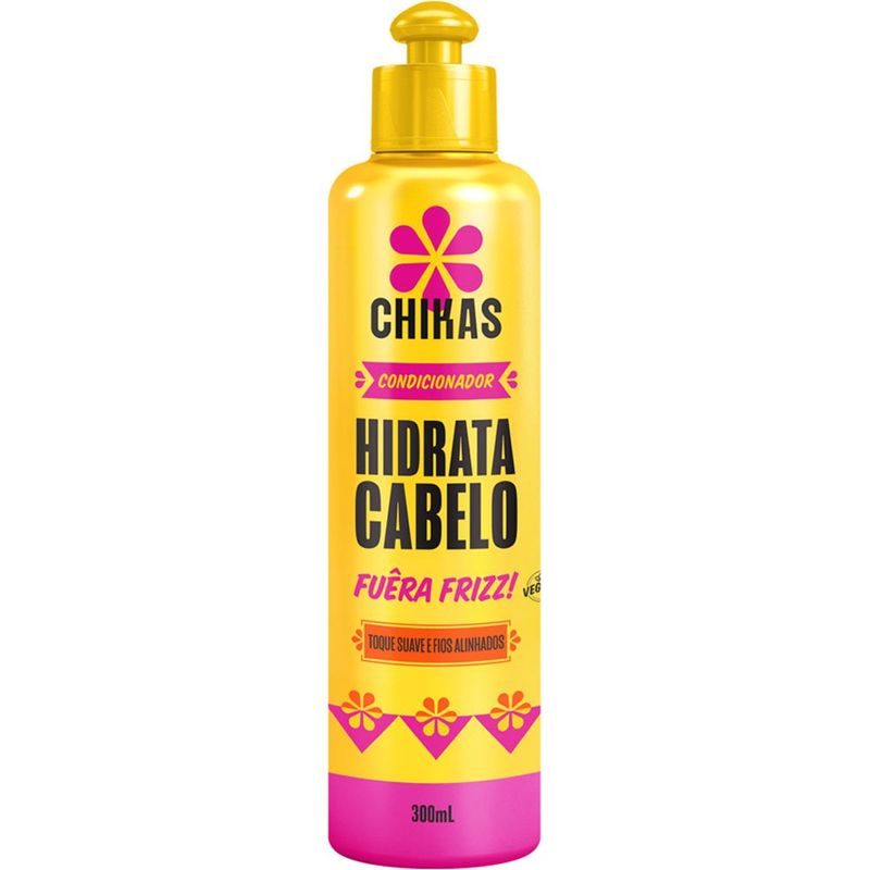 condicionador hidrata cabelo 300ml chikas