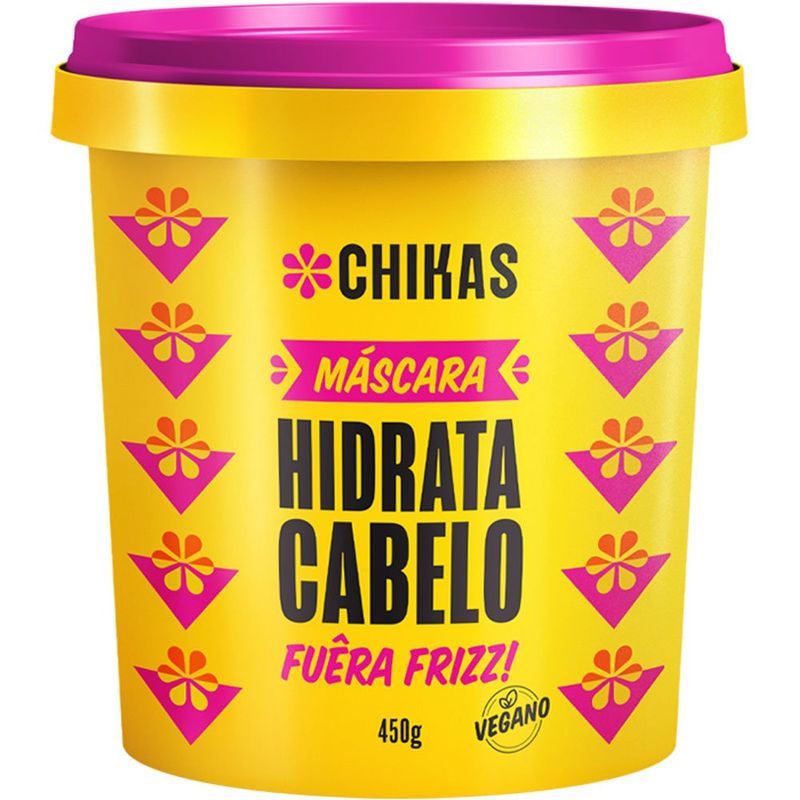 máscara hidrata cabelo 450g chikas