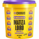 máscara matiza loiro 450g chikas
