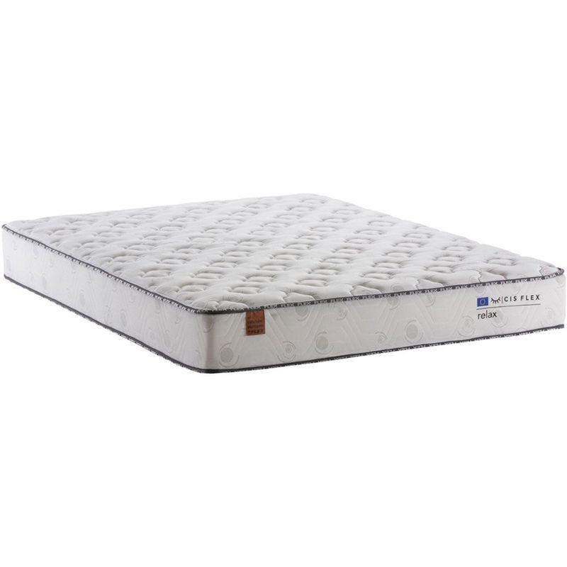 colchão casal flex relax cis molas ensacada 11cinp/eos 138x188x26