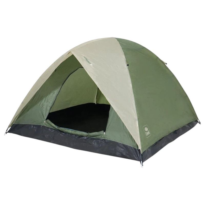barraca para camping bel fix araguaia premium 6 pessoas verde (mp)