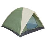 barraca para camping bel fix araguaia premium 6 pessoas verde (mp)