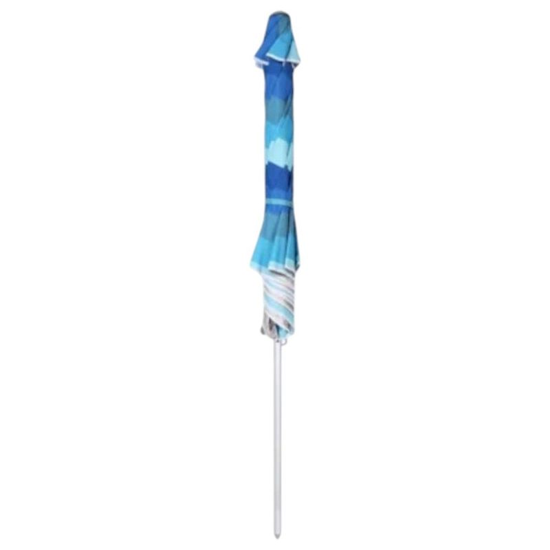 guarda sol bel fix com base 240cm degradê azul (mp)