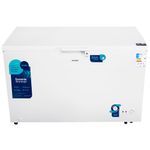 freezer horizontal mystic 380 litros com luz led na porta my-fz401l (mp)