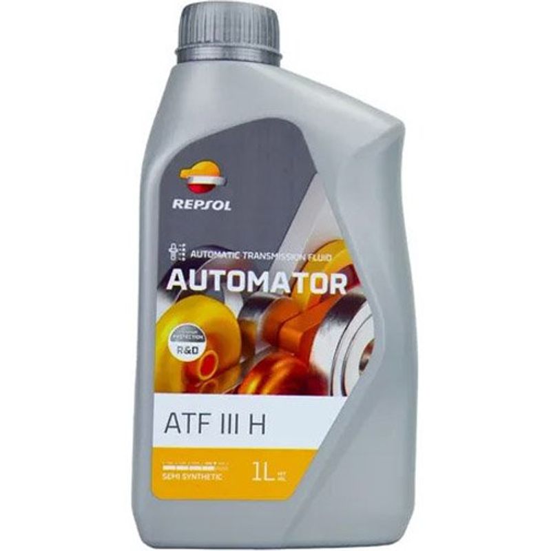 óleo de transmissão automática repsol para carro atf 3 h semi-sintético 1l (mp)