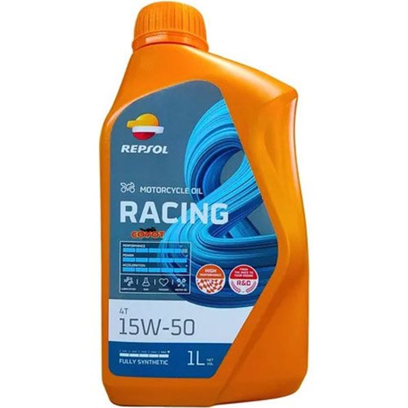 Óleo de Motor Repsol 15W-50 Racing 4T Sintético 1L