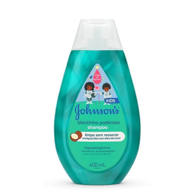 shampoo johnson baby blackinho poderoso 400ml