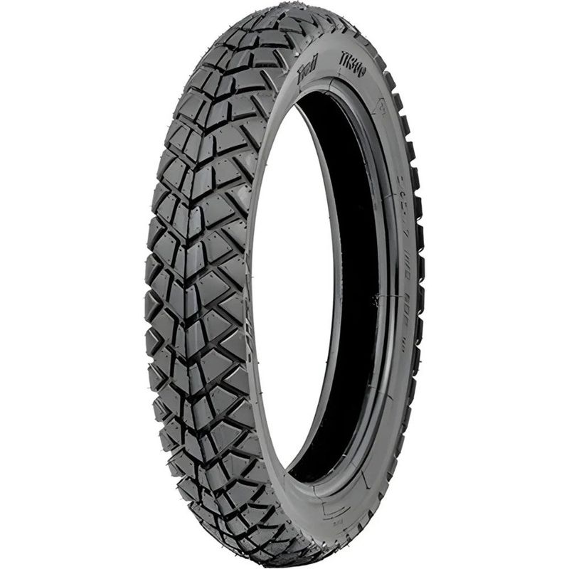 pneu moto vipal aro 18 110/80-18 58p tr300 tubetype traseiro com câmara (mp)