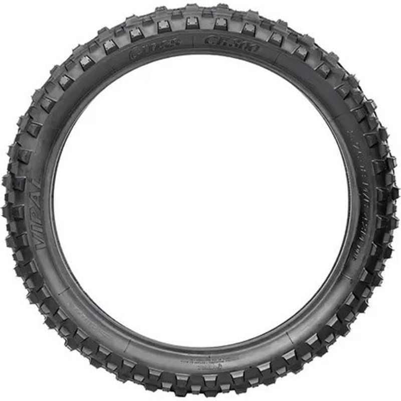 pneu moto vipal aro 21 80/100-21 cr300 cross tubetype dianteiro com câmara (mp)