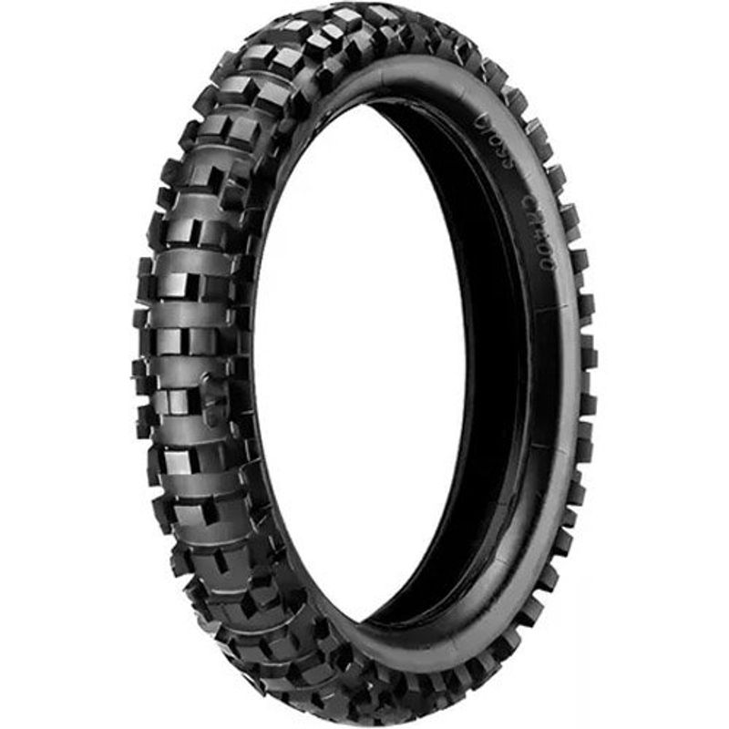 pneu moto vipal aro 18 120/100-18 68m cr400 cross tubetype traseiro com câmara (mp)