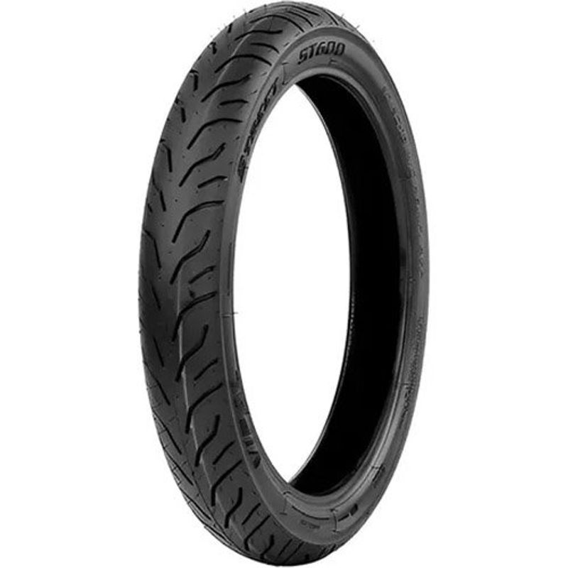 pneu moto vipal aro 18 100/80-18 st600 tubeless traseiro sem câmara (mp)