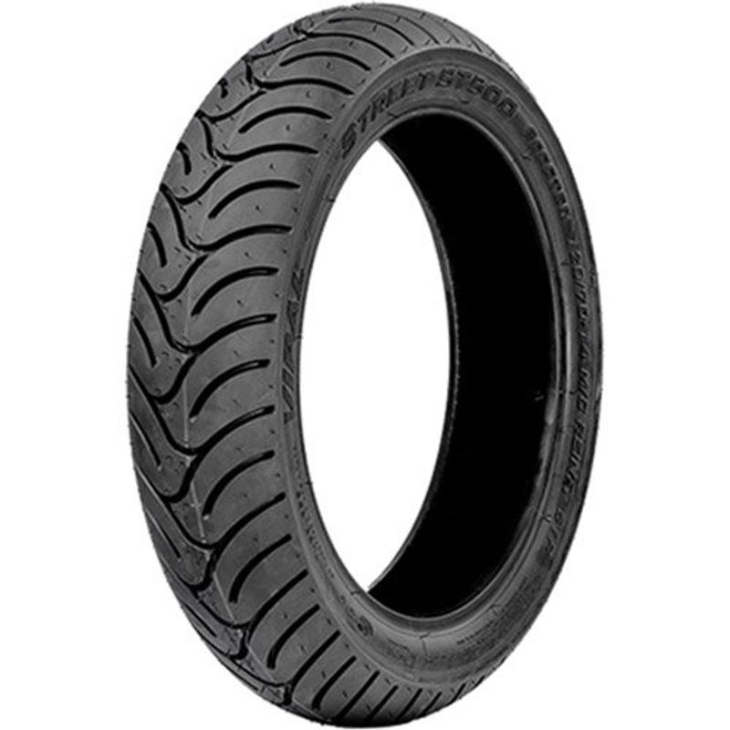pneu moto vipal aro 16 120/80-16 st 500 scooter tubeless traseiro sem câmara (mp)