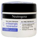 hidratante facial antissinais reparado face care intensive 100g neutrogena