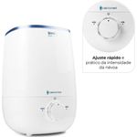 umidificador de ar ultrassônico 3,4 litros umi star dellamed