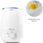 umidificador de ar ultrassônico 3,4 litros umi star dellamed
