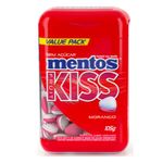 pastilhas mentos kiss fruit morango 150 unidades